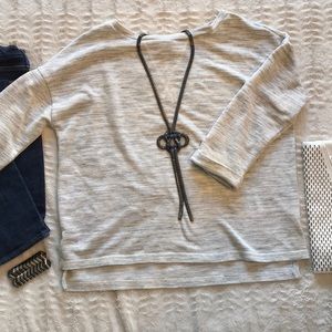 ❤️ EUC AVA & VIV Knit 3/4 Sleeve Top